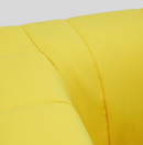 KLIPPAN Frame, 2-seat sofa, lining cloth/KLIPPAN 2-seat sofa cover, bright yellow