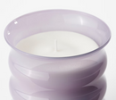 JÄMNMOD Scented candle in glass, Sweet pea/purple, 50 hr