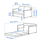 FRIDHULT sofa-bed