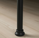 STJARNÖ double bed, anthracite, 160x200 cm