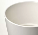 SOJABÖNA  Plant pot white, Ø15 cm