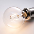 LUNNOM LED bulb E27 150 lumen, globe clear, 95 mm