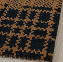 SLIPRAR Door mat, blue/dark blue 60x90 cm