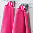 VÅGSJÖN Hand towel, bright pink, 50x100 cm