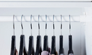 BUMERANG Coat hanger, black