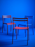 GENESÖN Chair, metal/blue