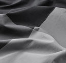 BRUNKRISSLA Duvet cover and 2 pillowcases, black, 200x200/50x60 cm