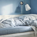 ÅGOTNES Foam mattress, firm/light blue, 80x200 cm