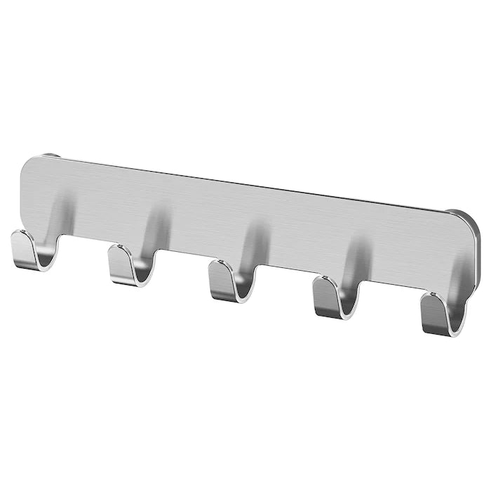 BROGRUND Hook rack, stainless steel