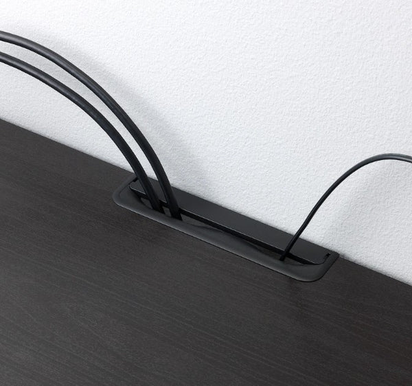 BESTÅ TV bench, black-brown, 120x40x38 cm