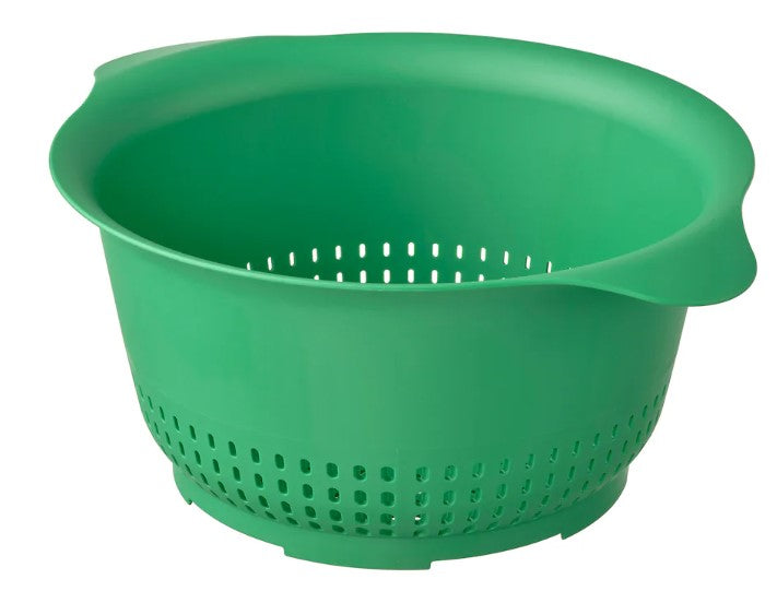 UPPFYLLD Colander, bright green, 24 cm