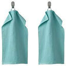 DIMFORSEN Guest towel, turquoise, 30x50 cm