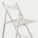 FRÖSVI Folding chair, white