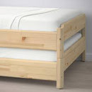 UTAKER stackable bed, 2 pack, 80x200 cm