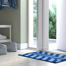 FRIMARKE mat, blue/light blue 40x60 cm