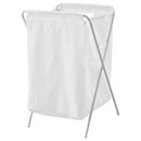 JÄLL Laundry bag with stand, white, 13 gallon