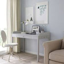 SMYGA Desk, light grey, 122x60 cm