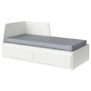 ÅGOTNES Foam mattress, firm/light blue, 80x200 cm