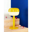 BLÅSVERK Table lamp, yellow, 36 cm