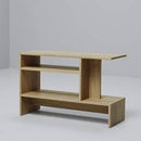 HOLMERUD Side table, oak effect, 80x31 cm