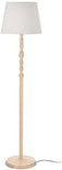 KINNAHULT Floor lamp, ash/white,