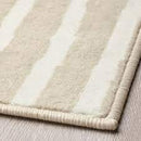 VEJSTRUP Rug, low pile, beige/white, 80x150 cm