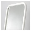 KNAPPER - Standing mirror, white, 48x160 cm