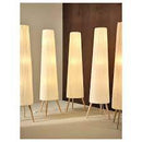 ÖKENSAND Floor lamp, beech/white