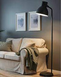 HEKTAR Floor lamp, dark grey