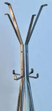 TJUSIG Hat and coat stand, white, 193 cm