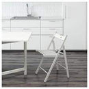 FRÖSVI Folding chair, white