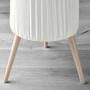 ÖKENSAND Floor lamp, beech/white