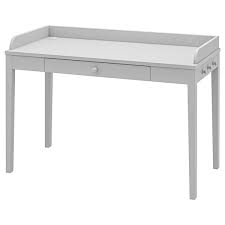 SMYGA Desk, light grey, 122x60 cm