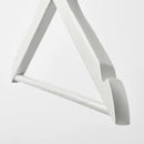 BUMERANG Hanger, white 8Pcs