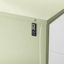 RUDSTA Glass-door cabinet, light green, 42x37x155 cm