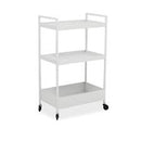 NISSAFORS Trolley, white, 50.5x30x83 cm