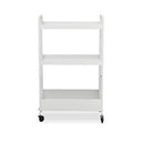 NISSAFORS Trolley, white, 50.5x30x83 cm