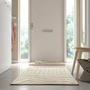 VEJSTRUP Rug, low pile, beige/white, 80x150 cm