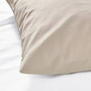 DVALA Pillowcase, beige, 65x65 cm