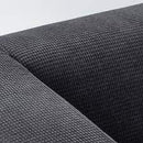 KLIPPAN Frame, 2-seat sofa, lining cloth/KLIPPAN Cover for 2-seat sofa, Vansbro black