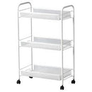 HORNAVAN Trolley, white, 26x48x77 cm