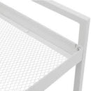 NISSAFORS Trolley, white, 50.5x30x83 cm