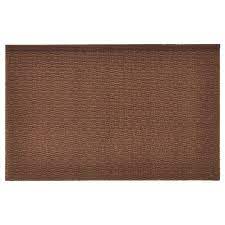 KLAMPENBORG Door mat, indoor, brown, 35x55 cm