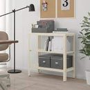 KOLBJÖRN Shelving unit in/outdoor, beige, 80x81 cm