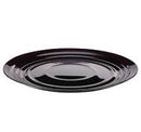 NÄTBARB Plate, black 24 cm