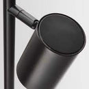 NYMÅNE Floor lamp with 3-spot, anthracite