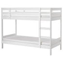 MYDAL Bunk bed frame, white, 90x200  cm