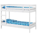 MYDAL Bunk bed frame, white, 90x200  cm