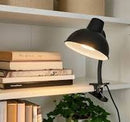 SKURUP Clamp spotlight lamp, black