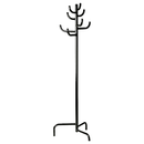 BONDSKÄRET Hat and coat stand, black, 175 cm